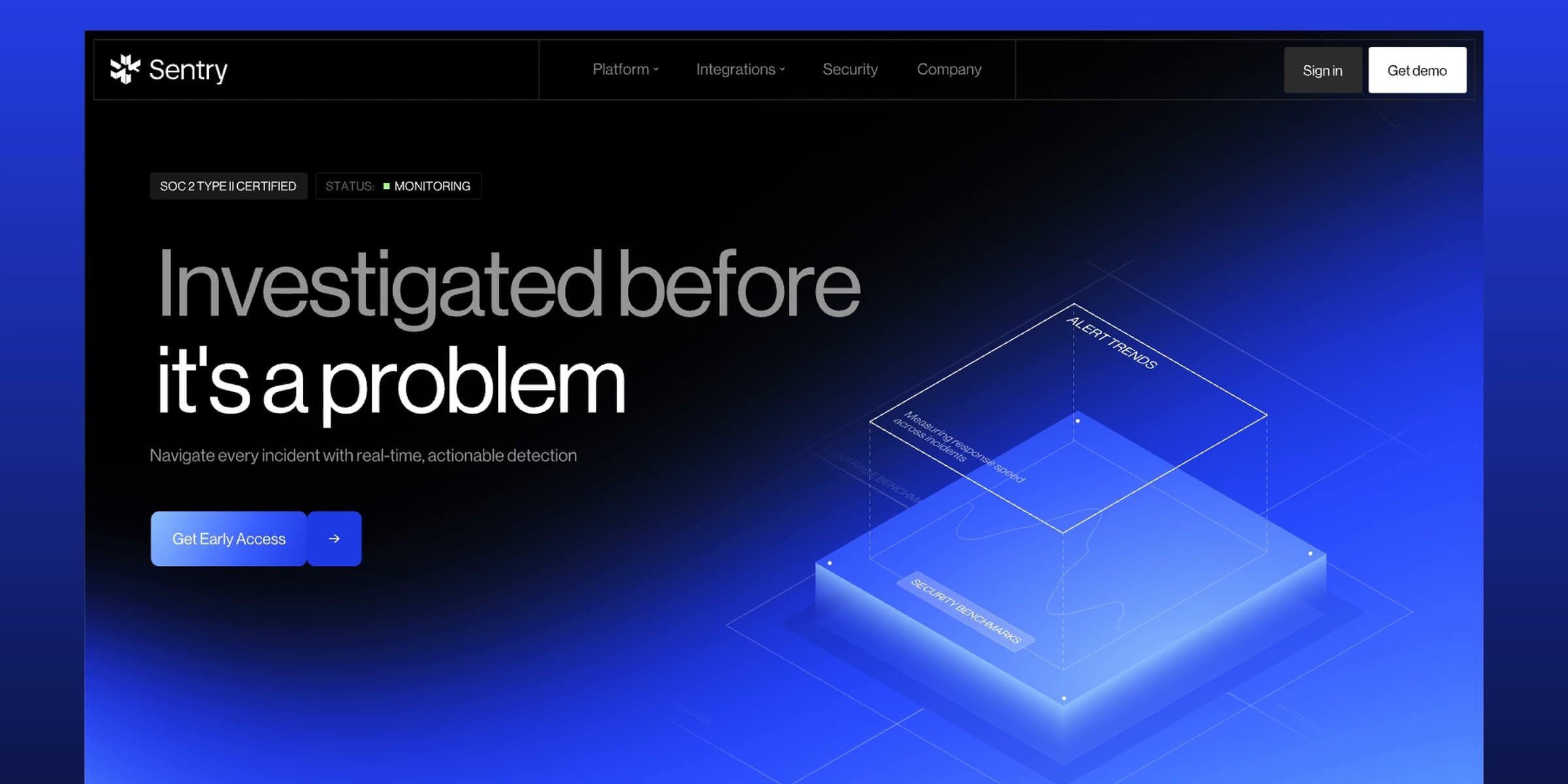 AI Cybersecurity SaaS Website