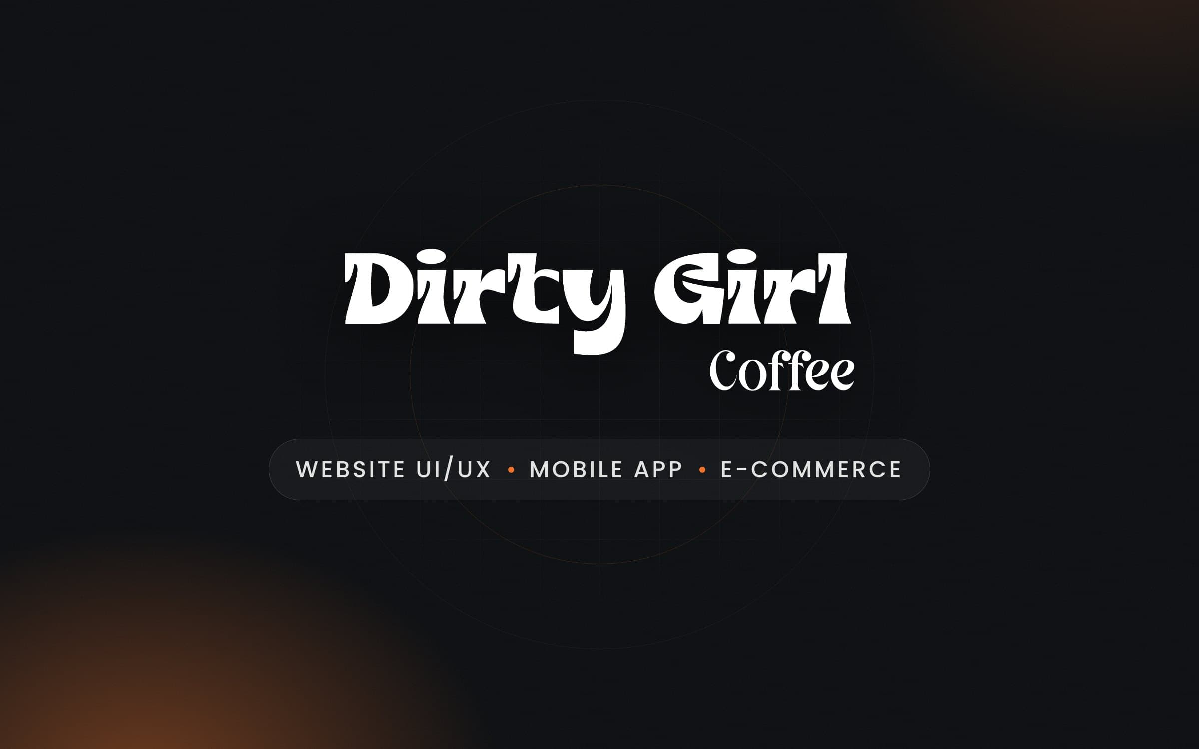 Dirty Girl Coffee E-commerce Website & App