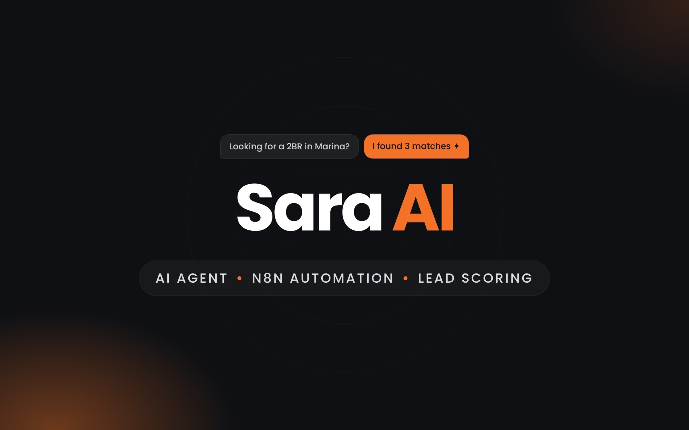 Sara — AI Property Agent for Dubai Real Estate