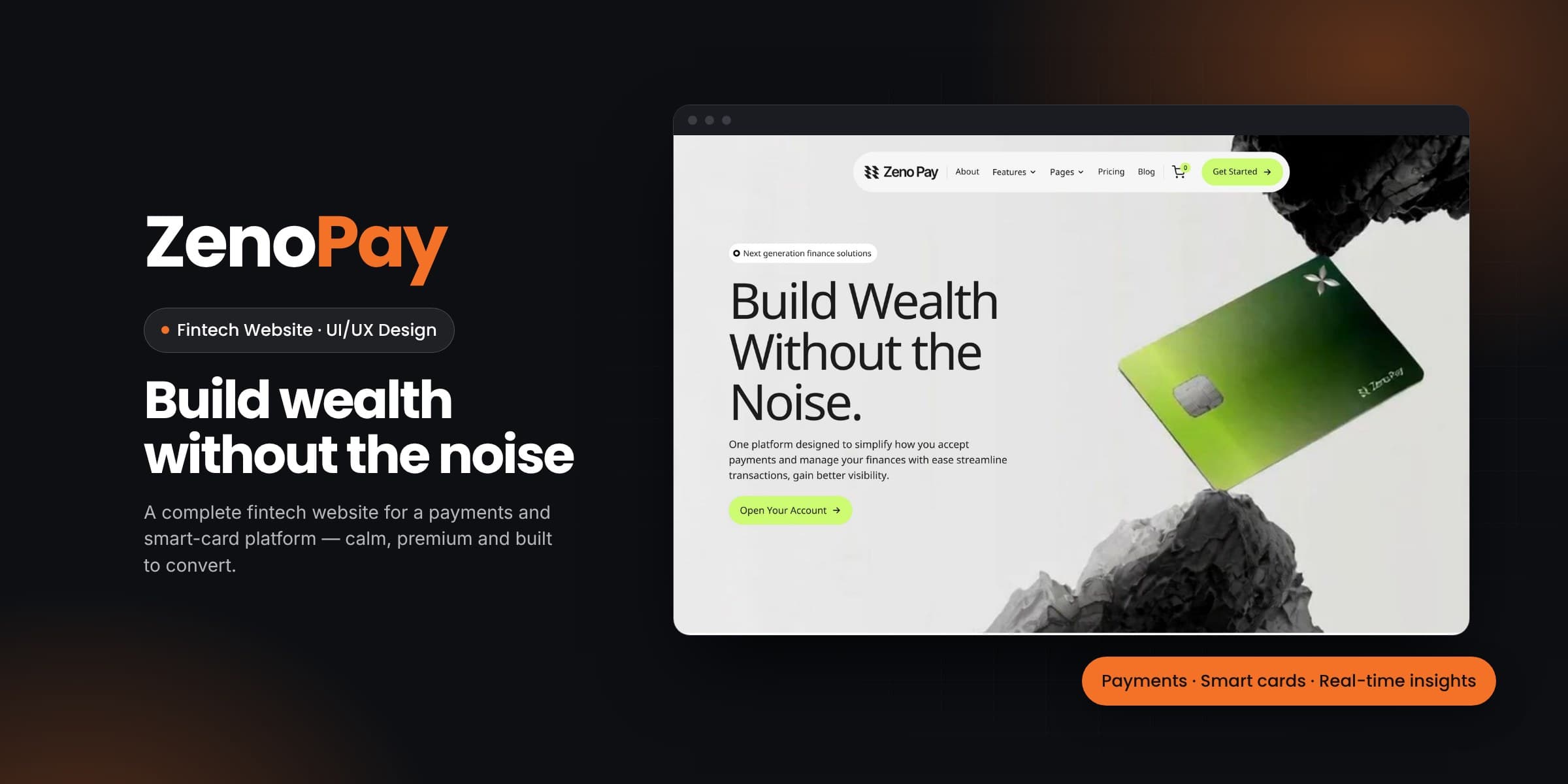 ZenoPay — Fintech Website